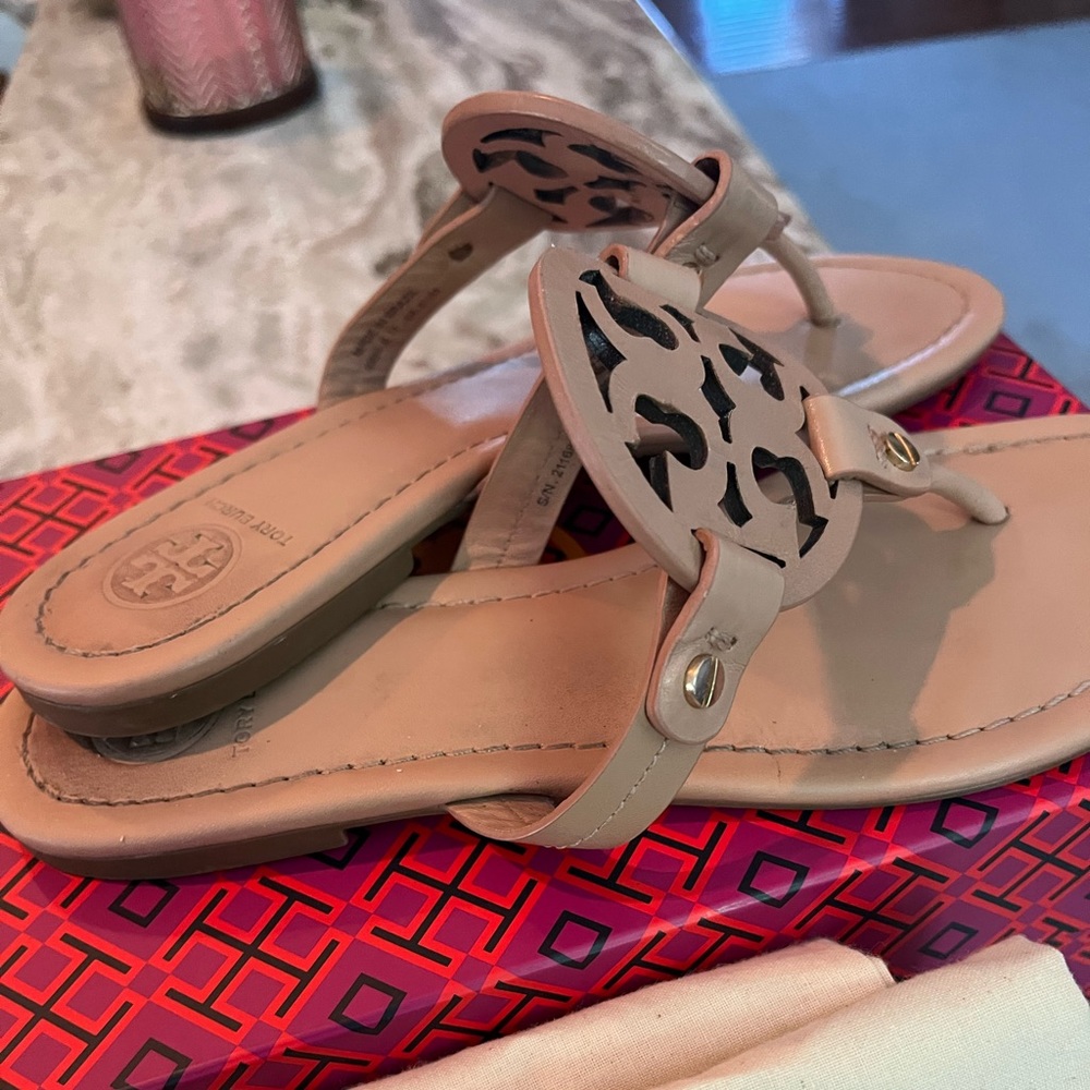 Tory Burch Miller Sandals 6 1/2